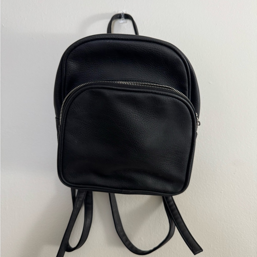 Mini Black Backpack - image 1